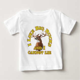 Camiseta De Bebé I Like Big Bucks and I Cannot Lie