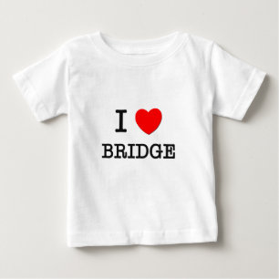 CAMISETA DE BEBÉ I LOVE BRIDGE