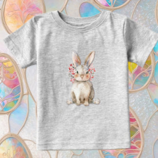 Camiseta De Bebé I Love Bunnies T-Shirt