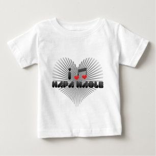 Camiseta De Bebé I Love Hapa Haole