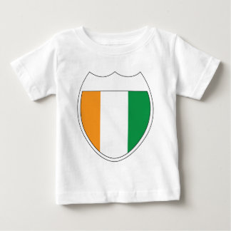Camiseta De Bebé I Love Ivory Coast