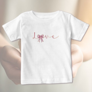 Camiseta De Bebé I Love Mom -Shirt