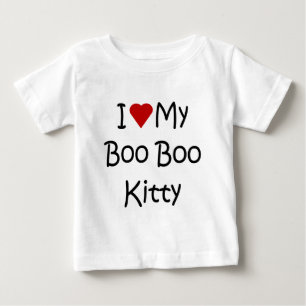 Camiseta De Bebé I Love My Boo Boo Kitty