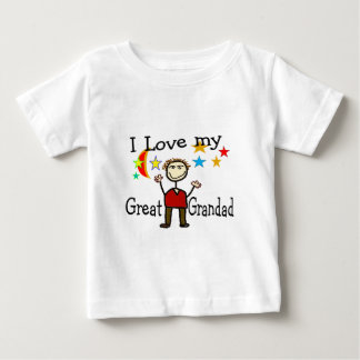 Camiseta De Bebé I Love My Great Grandad