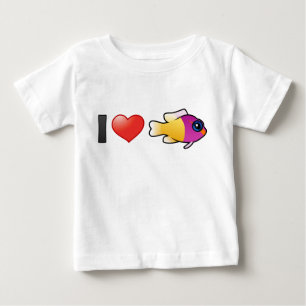 Camiseta De Bebé I Love Royal Dottyback