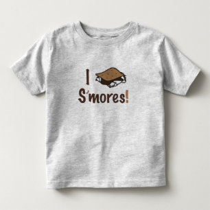 Camiseta De Bebé I Love S'mores T Shirt