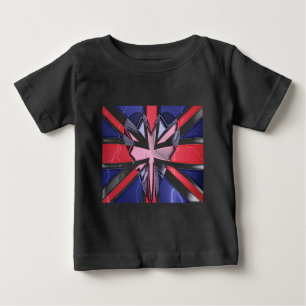 Camiseta De Bebé "I love UK" Art Print