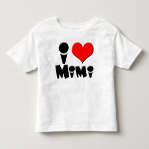 Camiseta De Bebé I Luv Mimi
