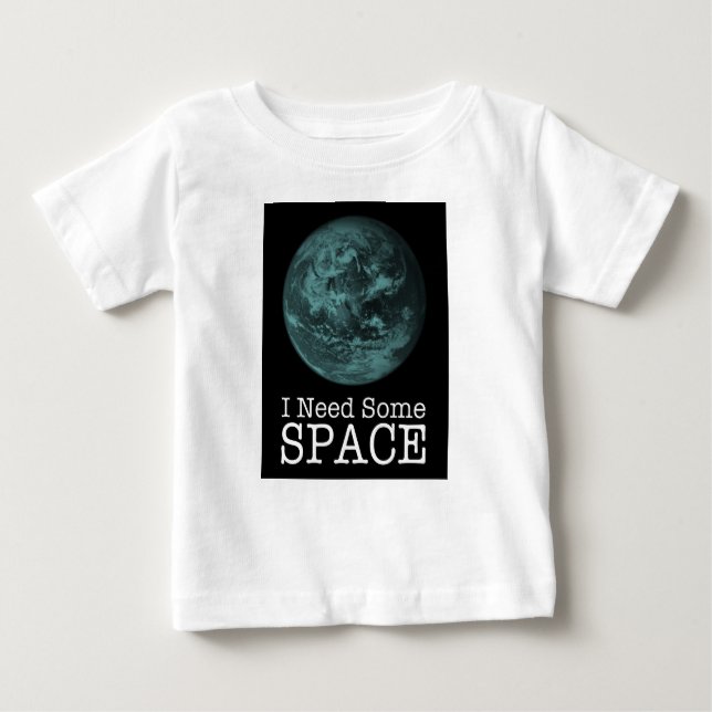 Camiseta De Bebé I Need Some Space Baby Romper (Anverso)