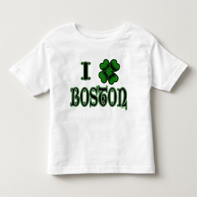 Camiseta De Bebé I Shamrock Boston Kids (Anverso)