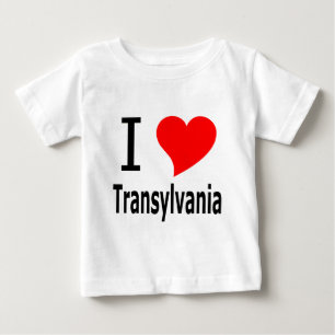 Camiseta De Bebé I Transylvania love