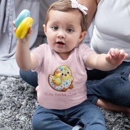 Camiseta De Bebé Iced Easter Chick Cookie