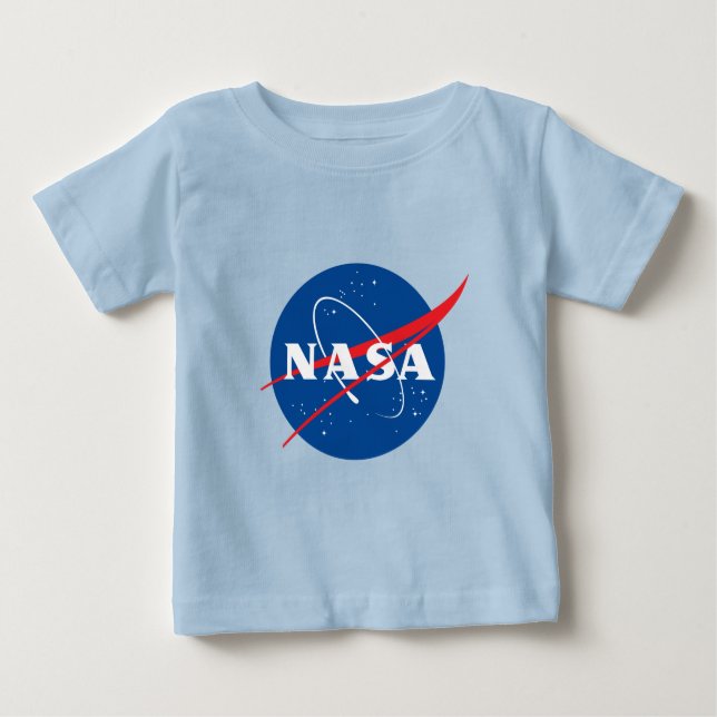 Camiseta De Bebé Icónica NASA Baby Uranus Blue T-Shirt (Anverso)