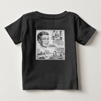 Camiseta De Bebé Icono de la Historia Negra: Benjamin Banneker, Cie