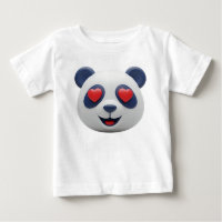 Icono de panda 3D amistoso de éxito