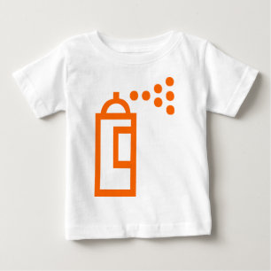 Camiseta De Bebé Icono de Spray Can