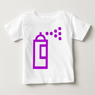 Camiseta De Bebé Icono de Spray Can