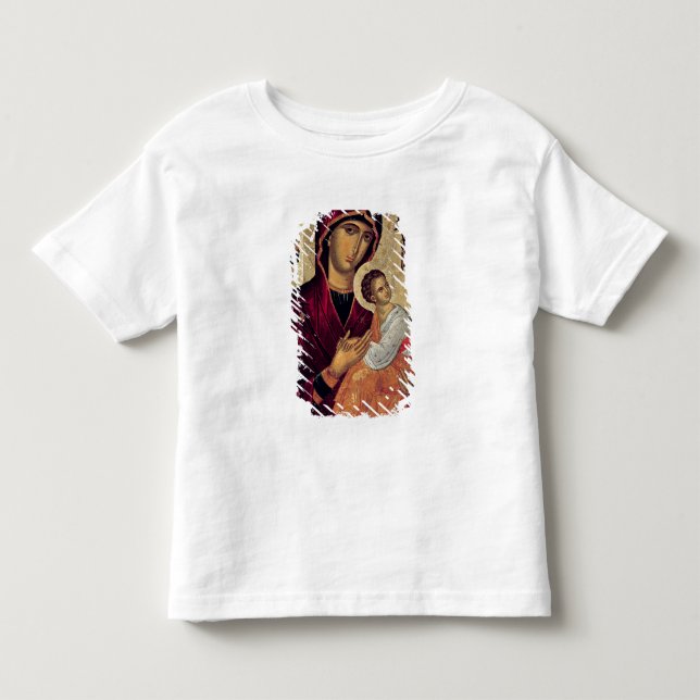 Camiseta De Bebé Icono que representa a la madre santa de la pasión (Anverso)