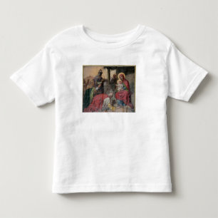 Camiseta De Bebé Iconografía ortodoxa serbia en la Iglesia de Valje