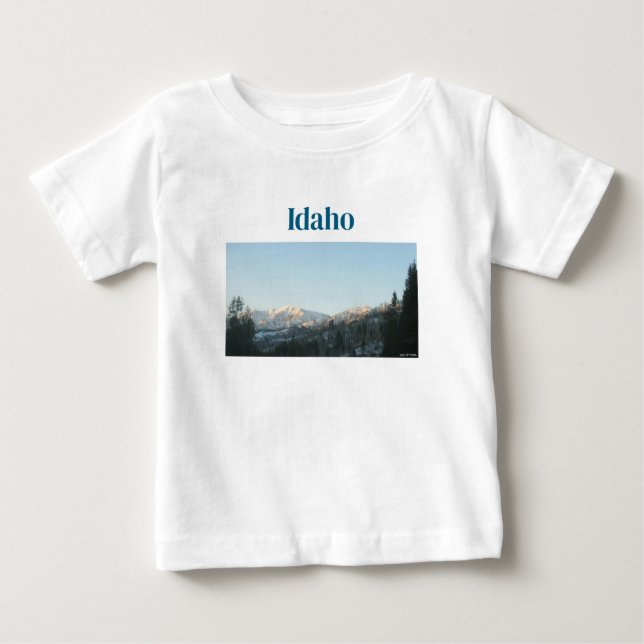 Camiseta De Bebé Idaho (Anverso)