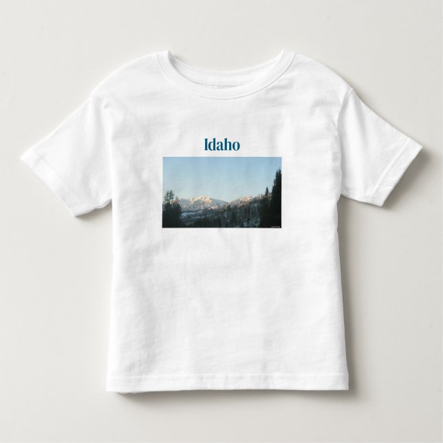 Camiseta De Bebé Idaho (Anverso)