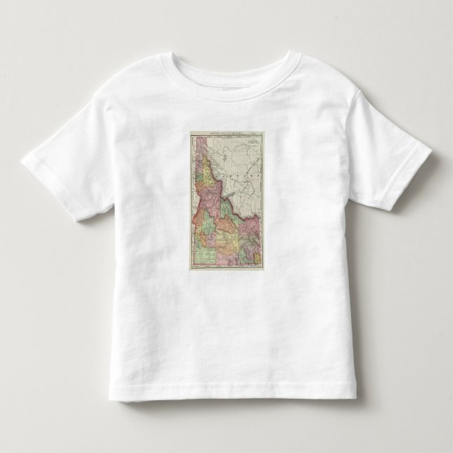 Camiseta De Bebé Idaho 4 (Anverso)