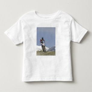 Camiseta De Bebé Idaho, carreras de motocross, carreras de motocicl
