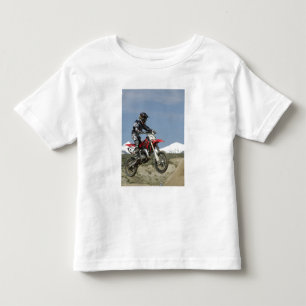 Camiseta De Bebé Idaho, carreras de motocross, carreras de motocicl