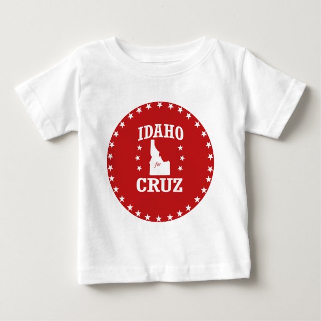 CAMISETA DE BEBÉ IDAHO PARA CRUZ DE TED (Anverso)
