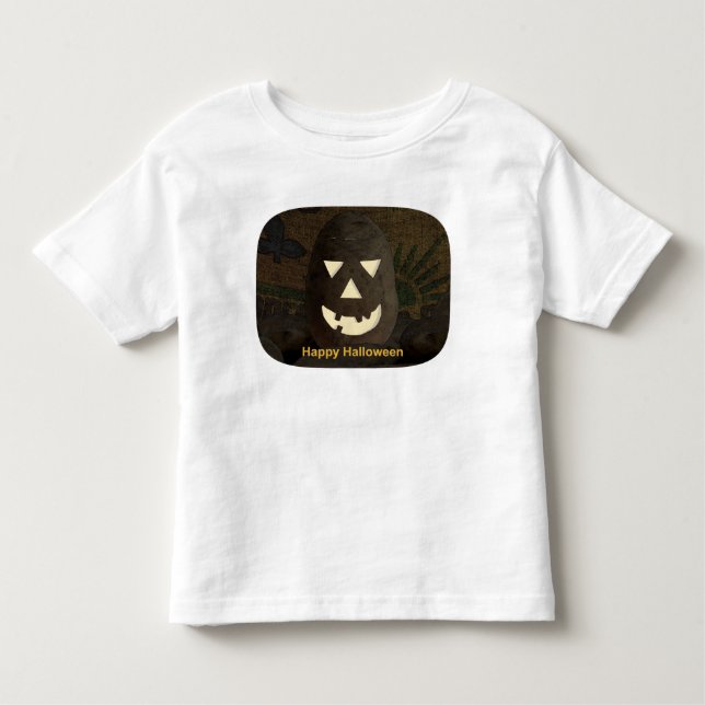 Camiseta De Bebé Idaho Potato Tato'lantern (Anverso)