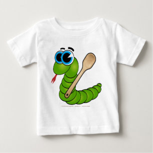 Camiseta De Bebé Ide Zmija Video - Serpiente Corriendo