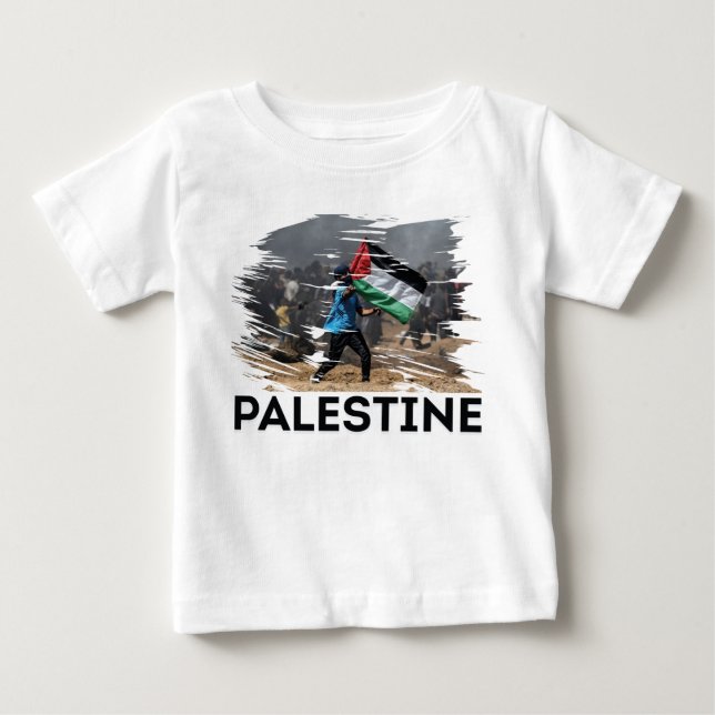 Camiseta De Bebé Identidad, lucha y libertad (Anverso)