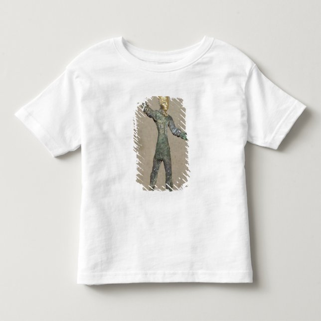 Camiseta De Bebé Ídolo del Baal de dios, de Ugarit, Siria (Anverso)