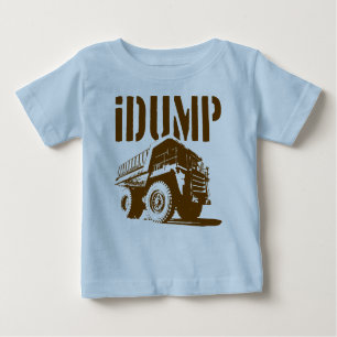 Camiseta De Bebé iDump (quebradizo)