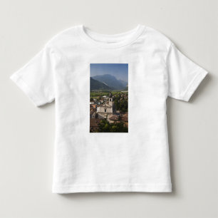 Camiseta De Bebé Iglesia colegial en la mañana, Arco, Trento