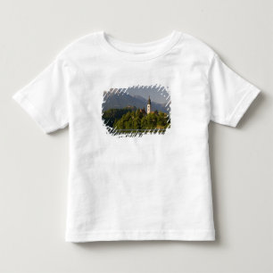 Camiseta De Bebé Iglesia de la Asunción en isla en Lago