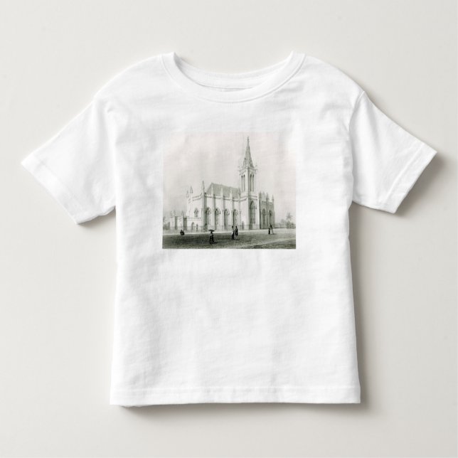 Camiseta De Bebé Iglesia de la trinidad, Puerto España (Anverso)