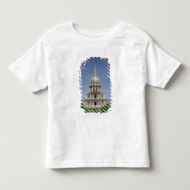 Camiseta De Bebé Iglesia del Invalides, construida 1679-1708 (Anverso)