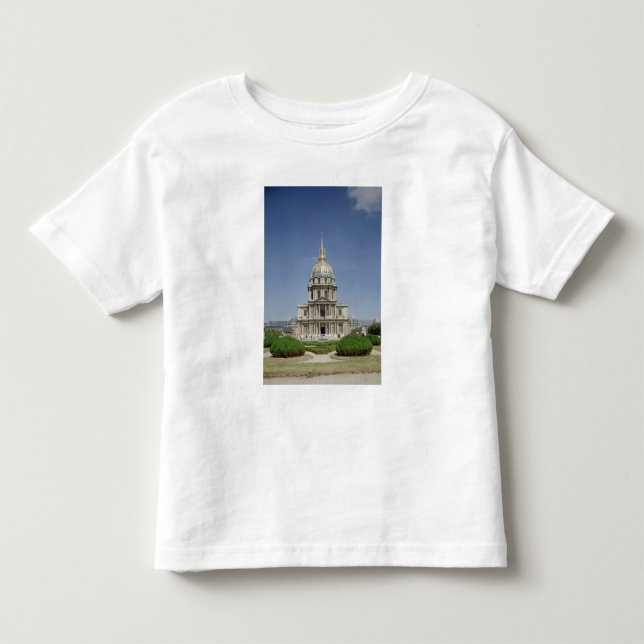 Camiseta De Bebé Iglesia del Invalides, construida 1679-1708 (Anverso)