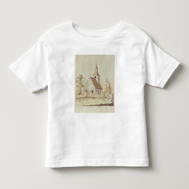 Camiseta De Bebé Iglesia en Pankow, Berlín (Anverso)