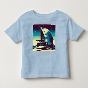 Camiseta De Bebé Iglesia Futurista 1 de SF