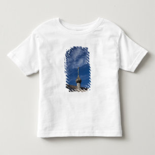 Camiseta De Bebé iglesia ortodoxa rusa de madera tradicional