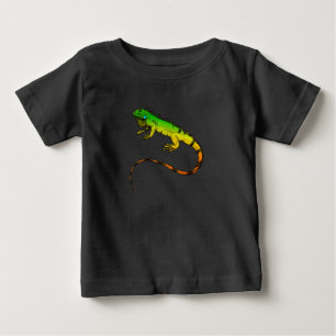 Camiseta De Bebé Iguana Lizard Hermoso regalo de Iguana