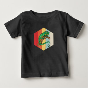 Camiseta De Bebé Iguana Propietario de Ilustracion Amante Regalo Ig