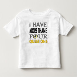 Camiseta De Bebé Ihave more than four querstions