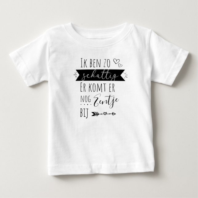 Camiseta De Bebé Ik ben zo schattig er komt nog.... (Anverso)