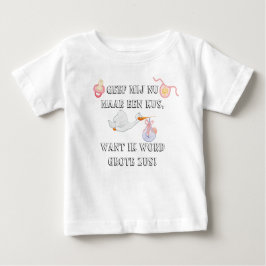 Camiseta De Bebé Ik word grote zus