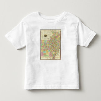Camiseta De Bebé Illinois y Missouri