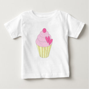 Camiseta De Bebé illusima Fresberry Cupcake