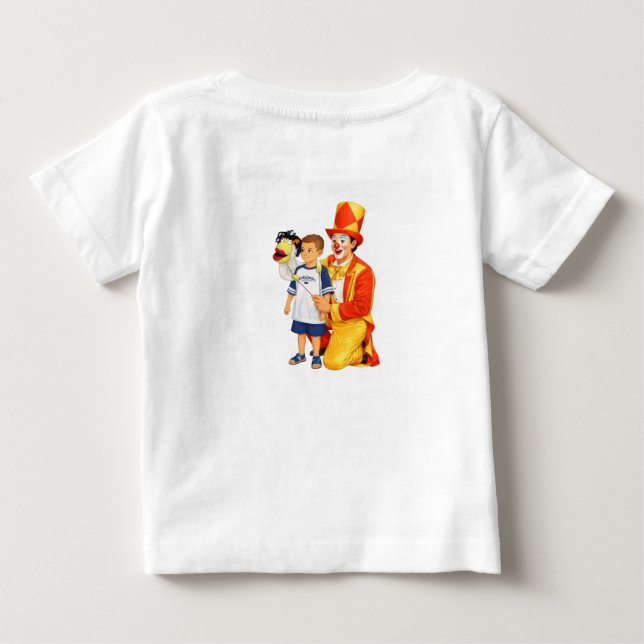 Camiseta De Bebé Illustrazioni Giocose (Reverso)